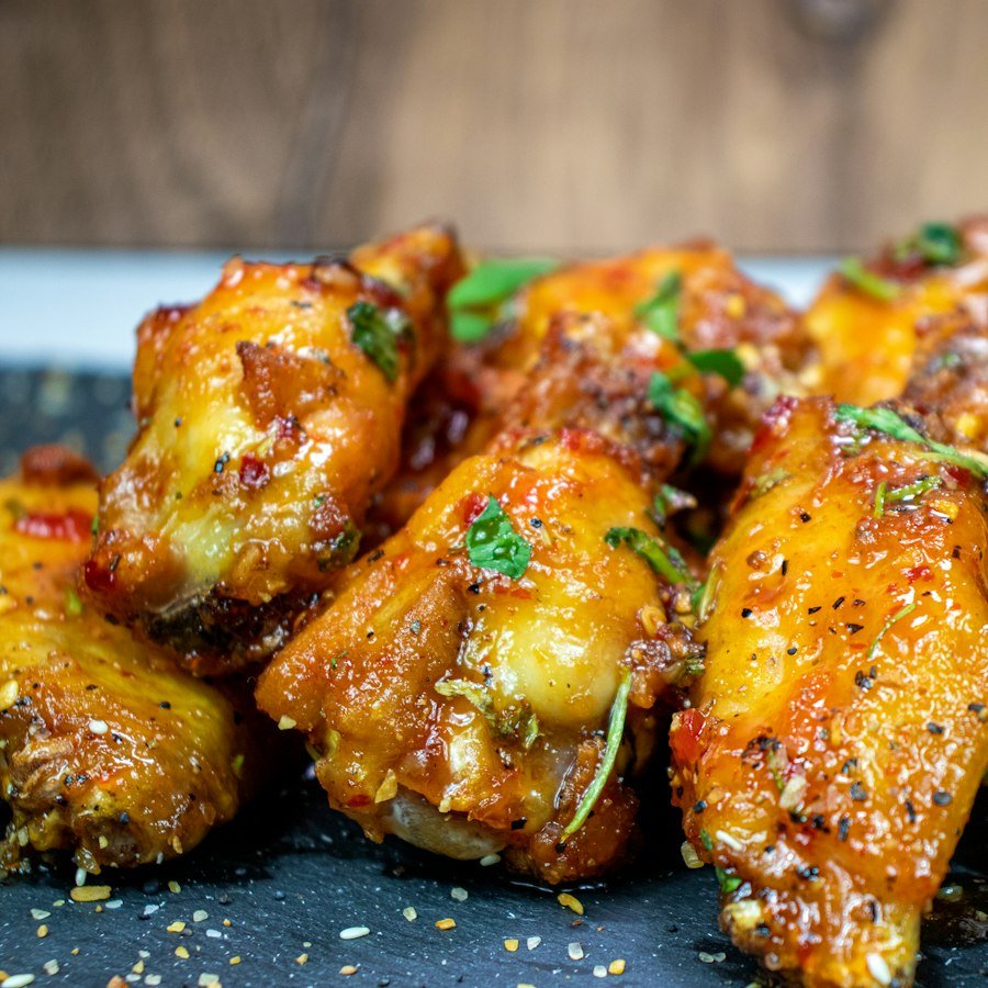 12pc Spicy Wings Market Deeping, twelve spicy chicken wings from Eastern Promise