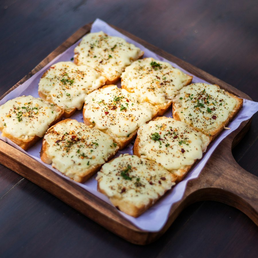 4pc Garlic Bread Slices with Cheese Market Deeping from Eastern Promise near Peterborough
