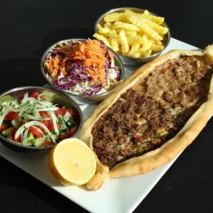 7 inch Munch Box Market Deeping with donner, chicken tikka, chips and naan from Eastern Promise near Peterborough