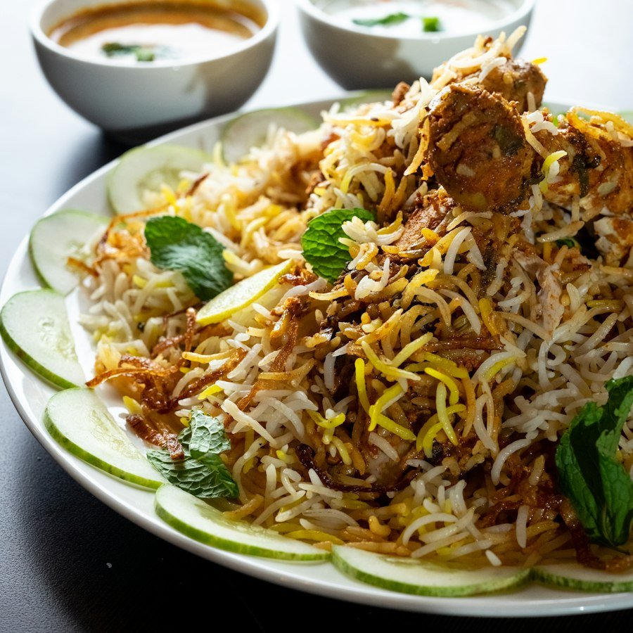 Chicken Biryani Market Deeping, chicken biryani rice dish from Eastern Promise