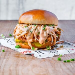 Chicken Sizzler Burger