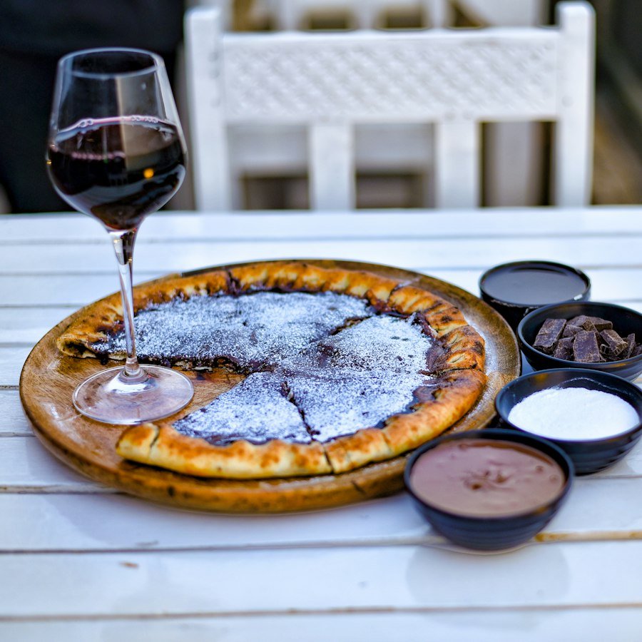 Chocolate Pizza Market Deeping, sweet dessert pizza from Eastern Promise near Peterborough