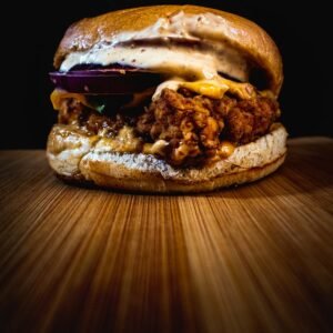 Double Chicken Fillet Burger