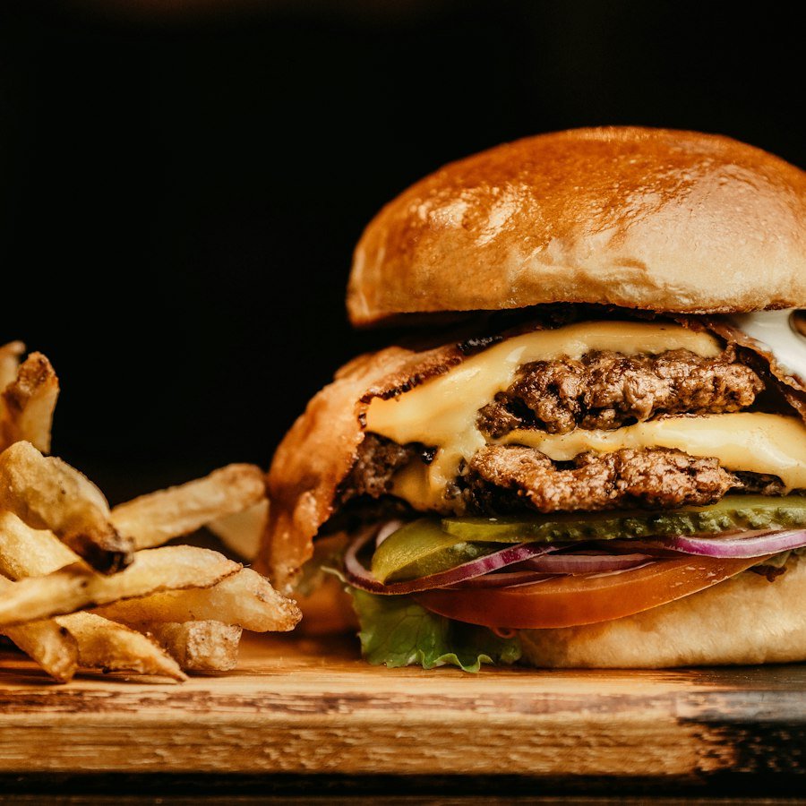 Eastern Promise Star Box Market Deeping with cheese burger, chicken burger, cheesy chips and cheese melts