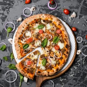 Full Burger Pizza