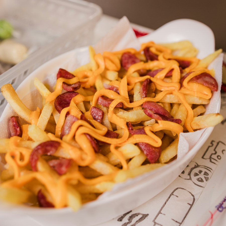Large Chips & Cheese in Naan Market Deeping, large cheesy chips wrapped in naan from Eastern Promise