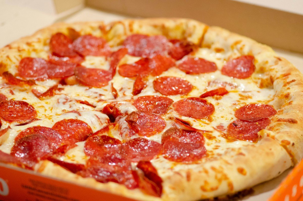 Pepperoni pizza from Eastern Promise, Market Deeping