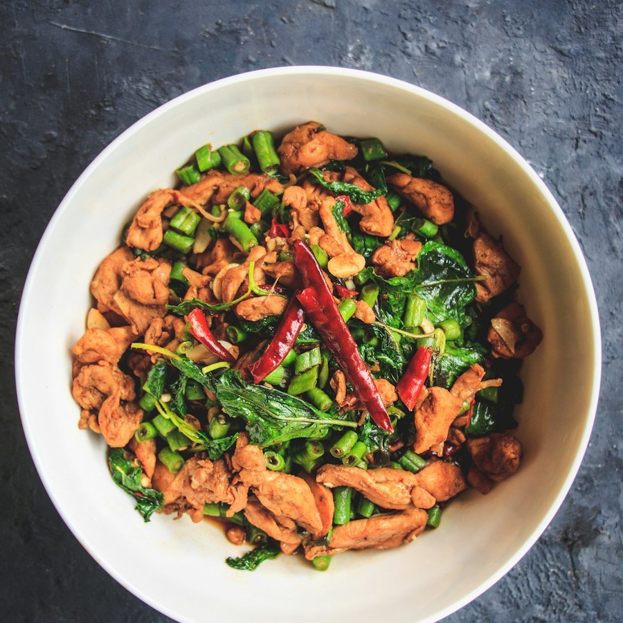 Saag Chicken Curry Market Deeping, saag spinach chicken curry from Eastern Promise