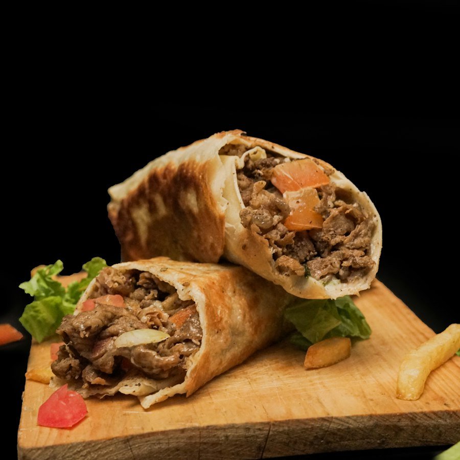 Shawarma Loaded Fries Market Deeping, fries loaded with shawarma and nacho cheese from Eastern Promise
